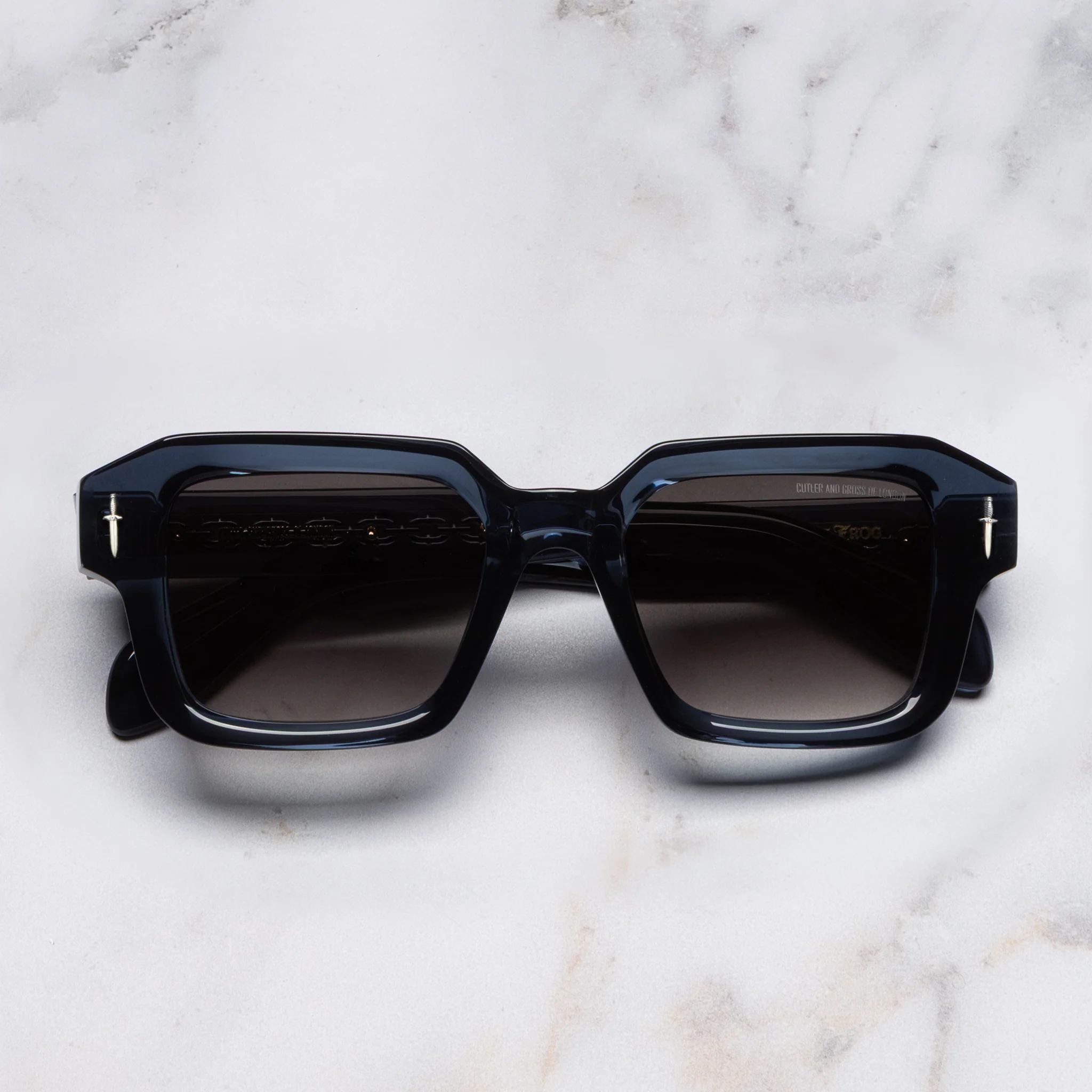 The Great Frog Bones Link Rectangle Sunglasses - Image 3