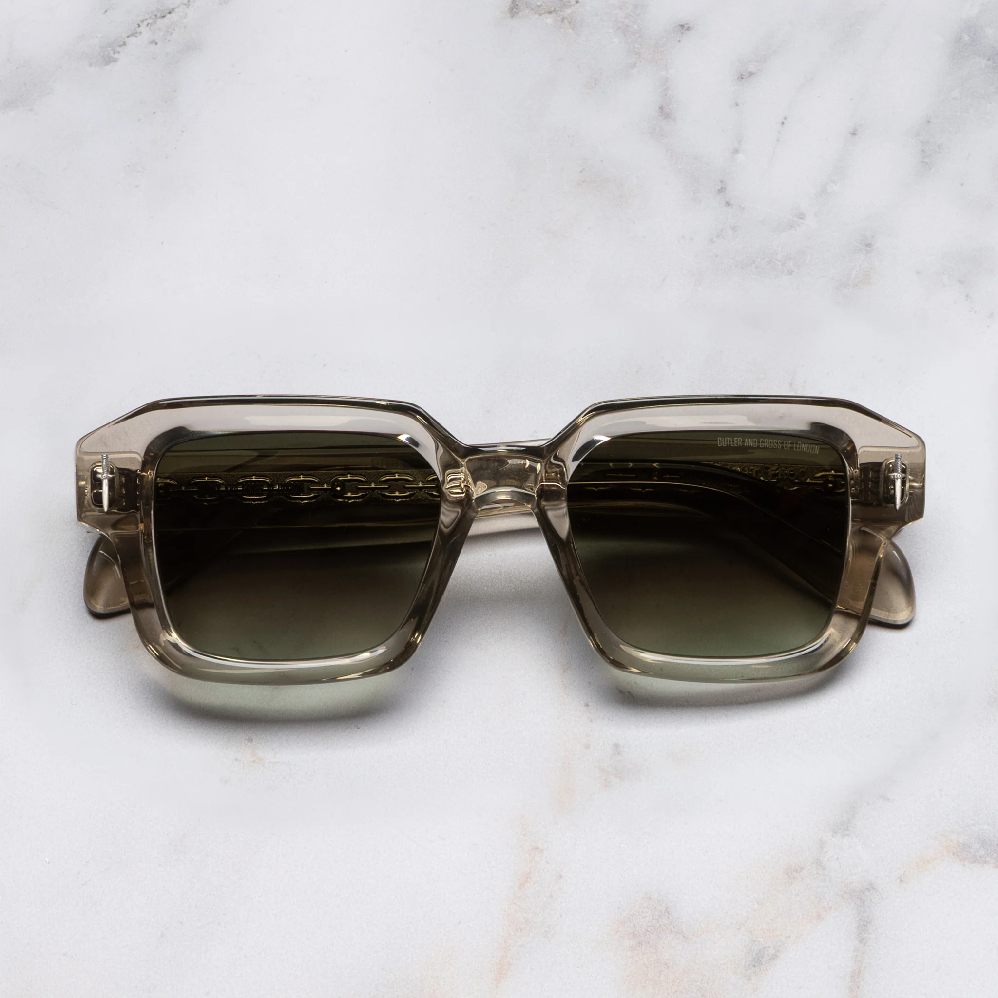 The Great Frog Bones Link Rectangle Sunglasses - Image 5
