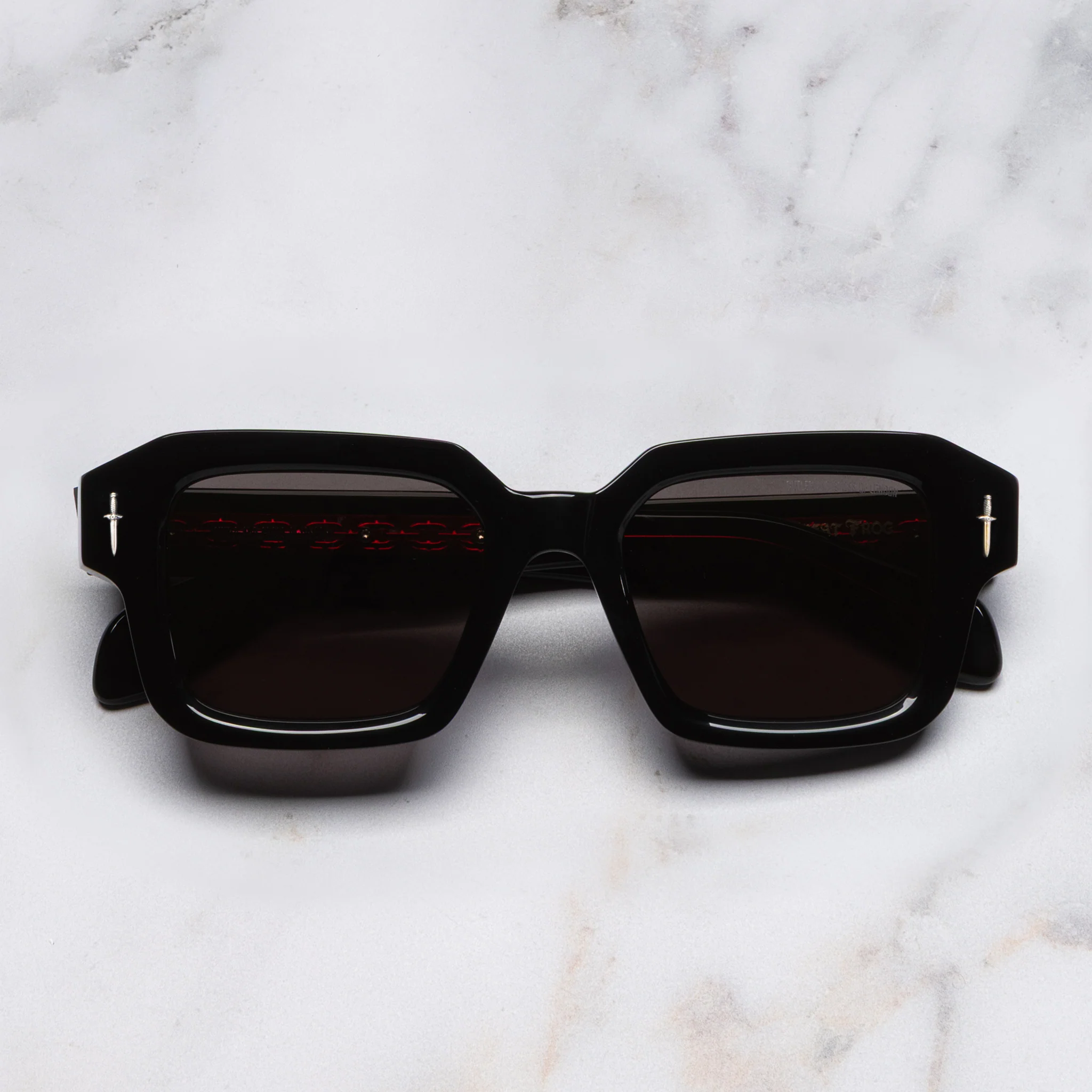 The Great Frog Bones Link Rectangle Sunglasses - Image 8